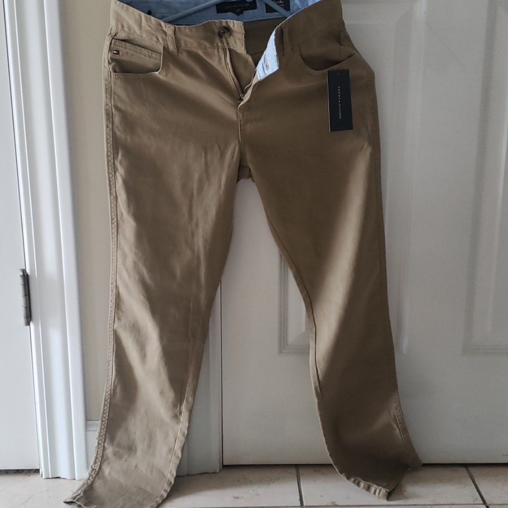 Boys kaki dress pants